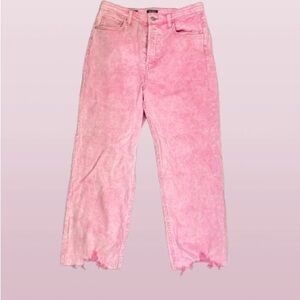 Pink Distressed Women Jeans - Wild Fable